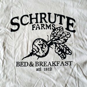 Schrute Farms "the office" fan memorabilia shirt